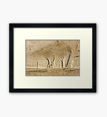 Forest in the Sand Framed Print