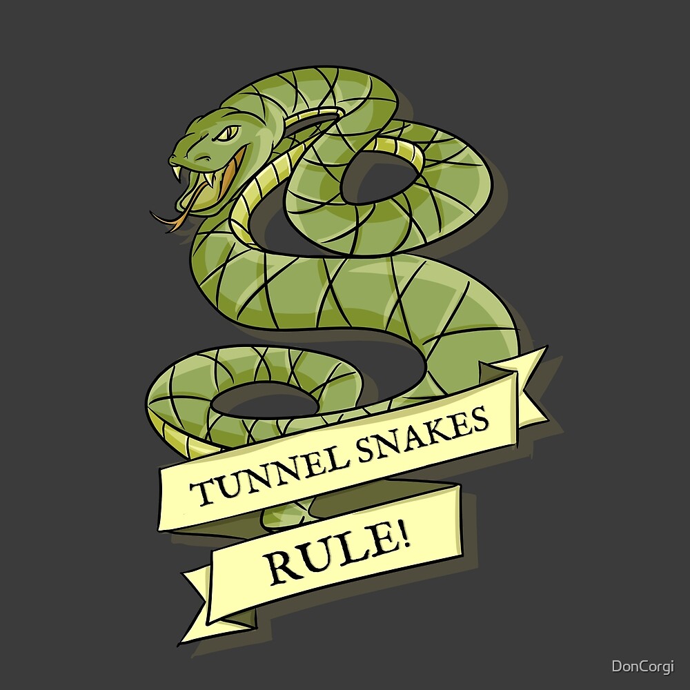 Tunnel Snakes Rule! by DonCorgi
