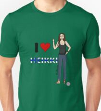I <3 Heikki Unisex T-Shirt