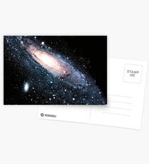 Andromeda galaxy Postkarten