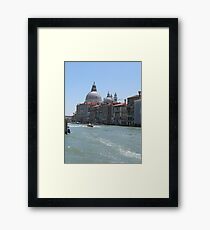 Italian Canal Framed Print