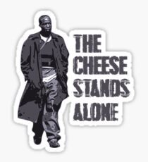 Omar Little - The Cheese Stands Alone Sticker