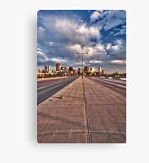 Denver Twilight Canvas Print