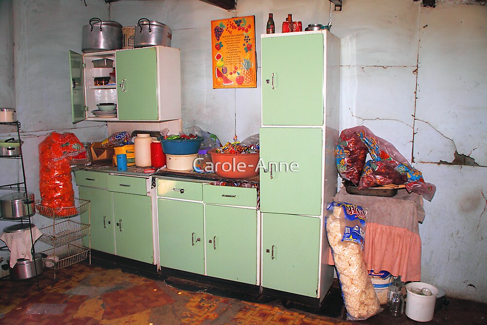 "Kitchen in a Shanty, Soweto" by CaroleAnne Redbubble