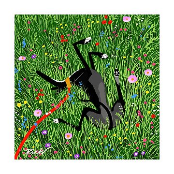 Artwork thumbnail, Roaching in the Wildflowers by RichSkipworth