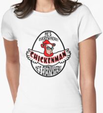 Chicken Man! Women's Fitted T-Shirt