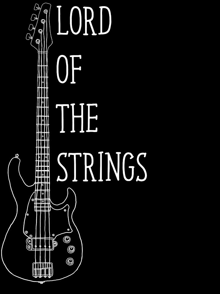 lord of the strings shirt