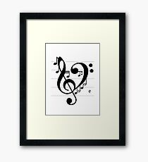 Love Music II Framed Print