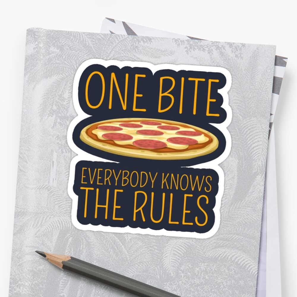 everyone knows the rules one bite shirt