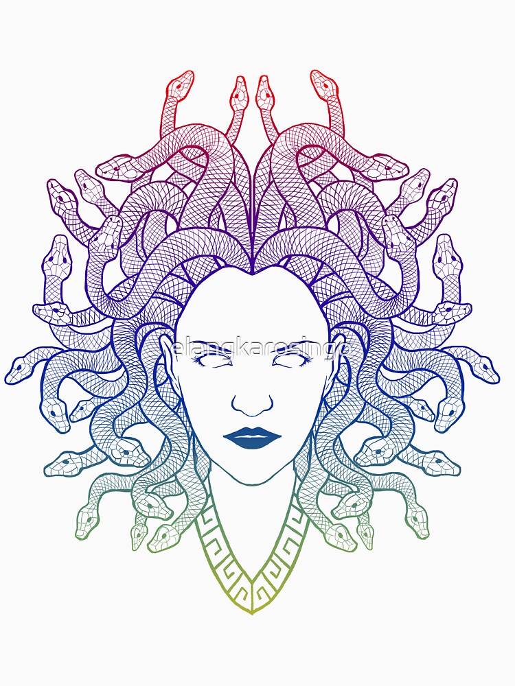 Medusa (colors) by elangkarosingo