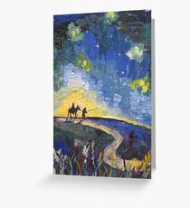 The Road to Bethlehem Greeting Card