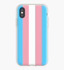 Trans Pride Flag - Vertical iPhone Case