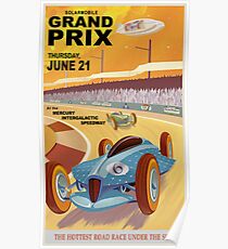 Mercury Travel Poster Poster