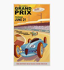 Mercury Travel Poster Photographic Print