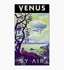 Venus By Air Travel Poster Photographic Print