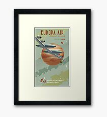 Jupiter Travel Poster Framed Print