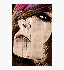 portrait with geometry Photographic Print