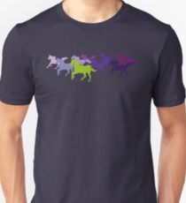 Horses run free Unisex T-Shirt