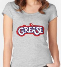 Grease Logo Women's Fitted Scoop T-Shirt