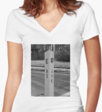 E Street Freeze Out Women's Fitted V-Neck T-Shirt