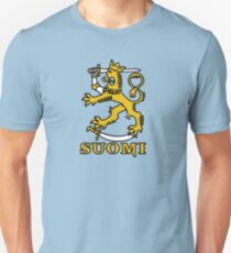 suomi finland lion Helsinki Unisex T-Shirt