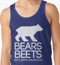 Bears. Beets. Battlestar Galactica. Men's Tank Top