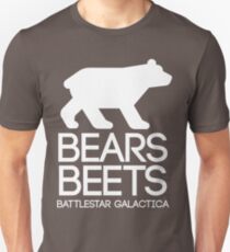 Bears. Beets. Battlestar Galactica. Unisex T-Shirt