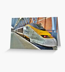 Eurostar. Greeting Card