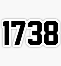 1738 Sticker