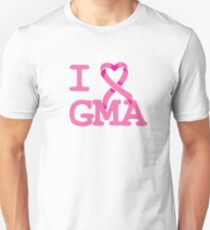 I Heart GMA - Breast Cancer Awareness Unisex T-Shirt