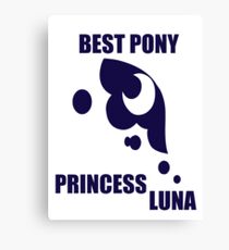 Best Pony: Luna Canvas Print