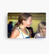 Girls having fun Metal Print