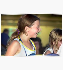 Girls having fun Poster