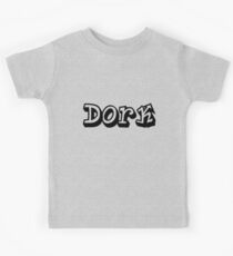 Dork (black) Kids Tee