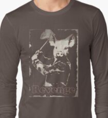 Revenge vegetarian, vegan shirt Long Sleeve T-Shirt
