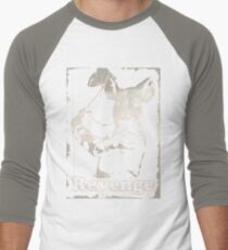 Revenge vegetarian, vegan shirt Men's Baseball ¾ T-Shirt