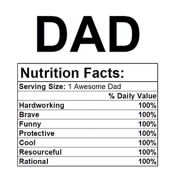 daddy nutritional facts father's day can cooler