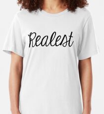 Realest. Slim Fit T-Shirt