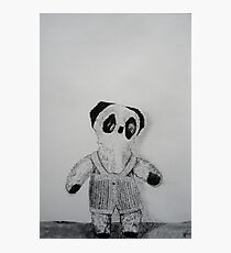 Knitted Overalls Photographic Print