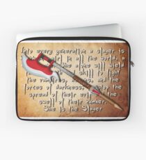 Buffy Slayer Scythe Laptop Sleeve