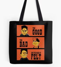 Angel - The Good, the bad, and the made of felt Tote Bag