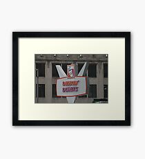 Double D Framed Print