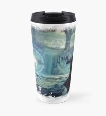 *Silver*Doe* BIG - Winterly Magical Edit Travel Mug