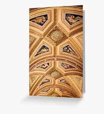 Portico Ceiling - Vienna Opera House Greeting Card