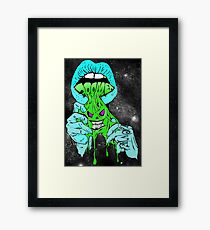 Lips of Doomed Framed Print
