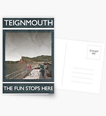 Teignmouth -The Fun Stops Here Postcards