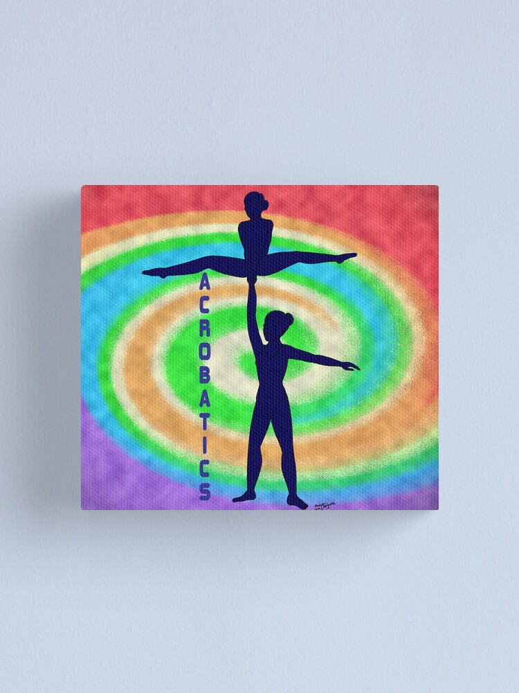 Alternate view of Acrobatics 1 Canvas Print