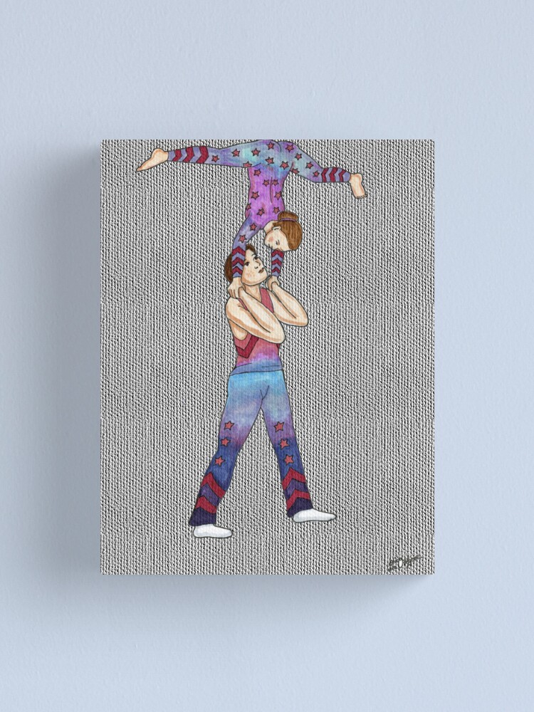 Alternate view of Skyview Gymnastics Ver2 Canvas Print