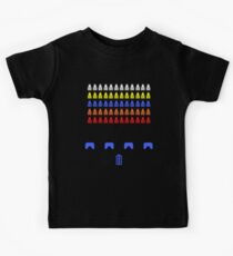 Time and Space Invaders Kids Tee