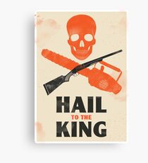 Hail to the King Canvas Print